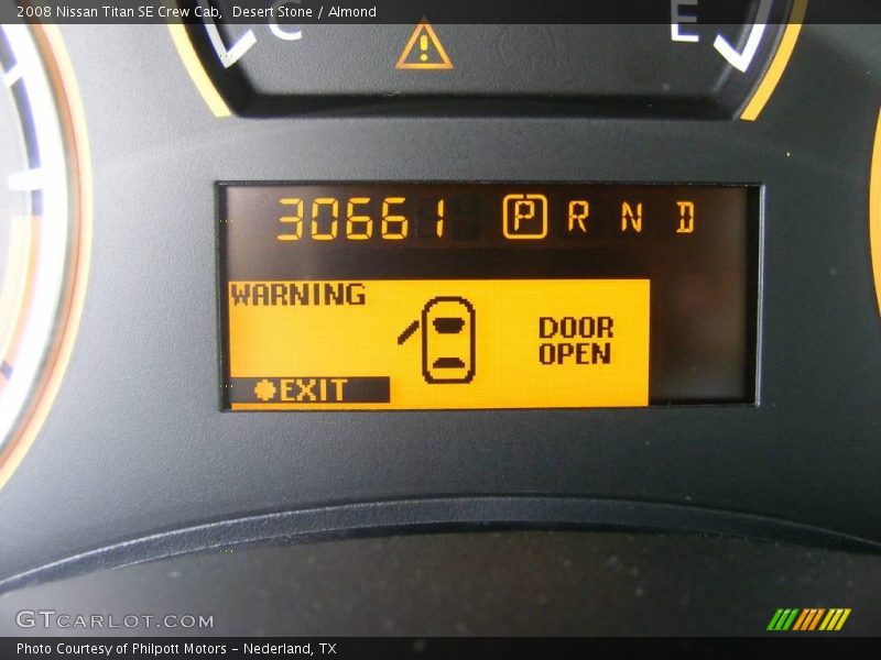 Desert Stone / Almond 2008 Nissan Titan SE Crew Cab