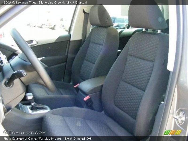 Alpine Grey Metallic / Charcoal 2009 Volkswagen Tiguan SE