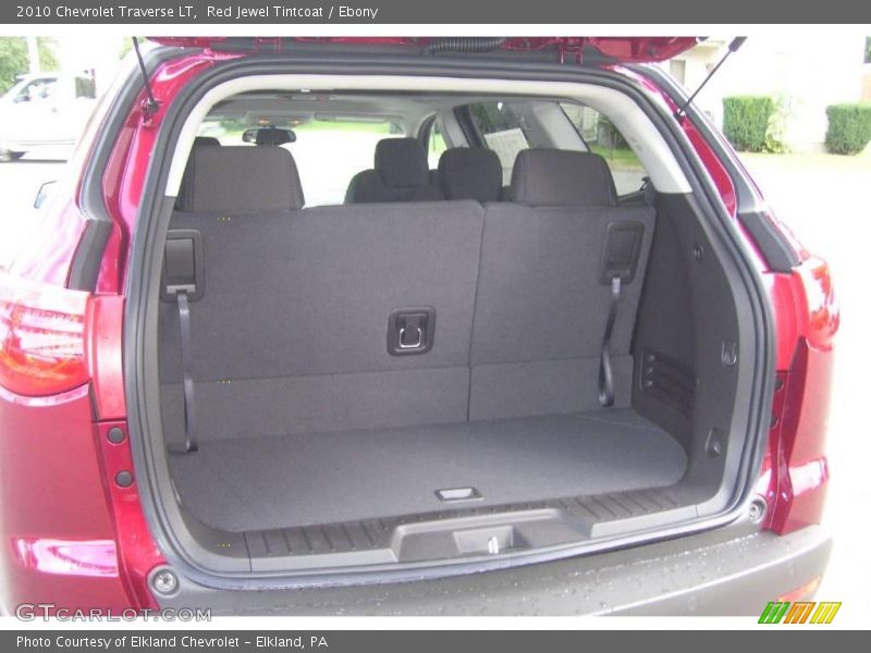 Red Jewel Tintcoat / Ebony 2010 Chevrolet Traverse LT