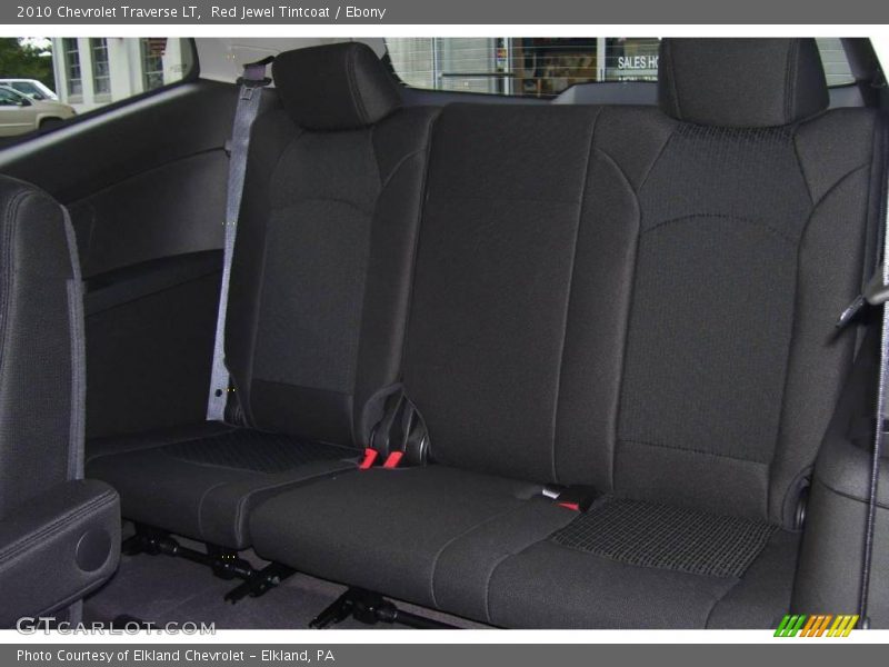 Red Jewel Tintcoat / Ebony 2010 Chevrolet Traverse LT