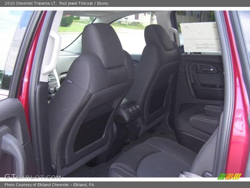 Red Jewel Tintcoat / Ebony 2010 Chevrolet Traverse LT