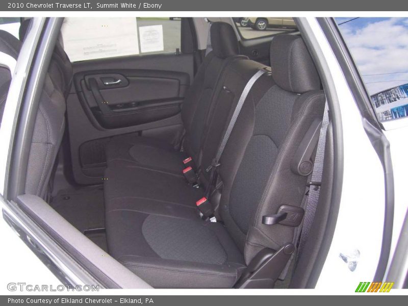 Summit White / Ebony 2010 Chevrolet Traverse LT