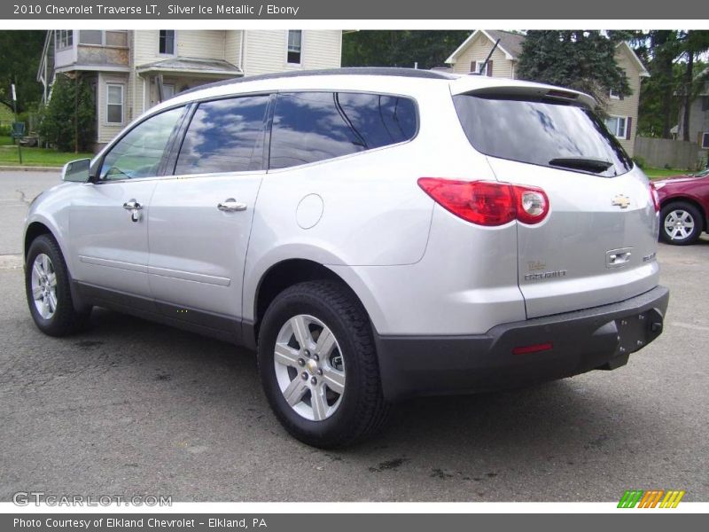 Silver Ice Metallic / Ebony 2010 Chevrolet Traverse LT