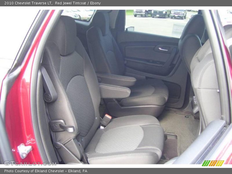 Red Jewel Tintcoat / Ebony 2010 Chevrolet Traverse LT