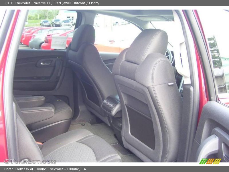 Red Jewel Tintcoat / Ebony 2010 Chevrolet Traverse LT