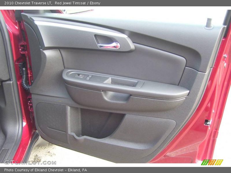 Red Jewel Tintcoat / Ebony 2010 Chevrolet Traverse LT