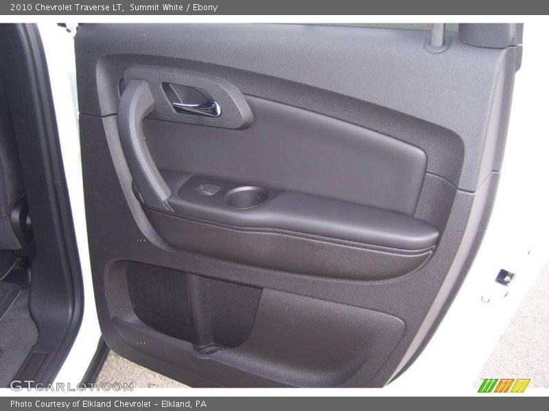 Summit White / Ebony 2010 Chevrolet Traverse LT