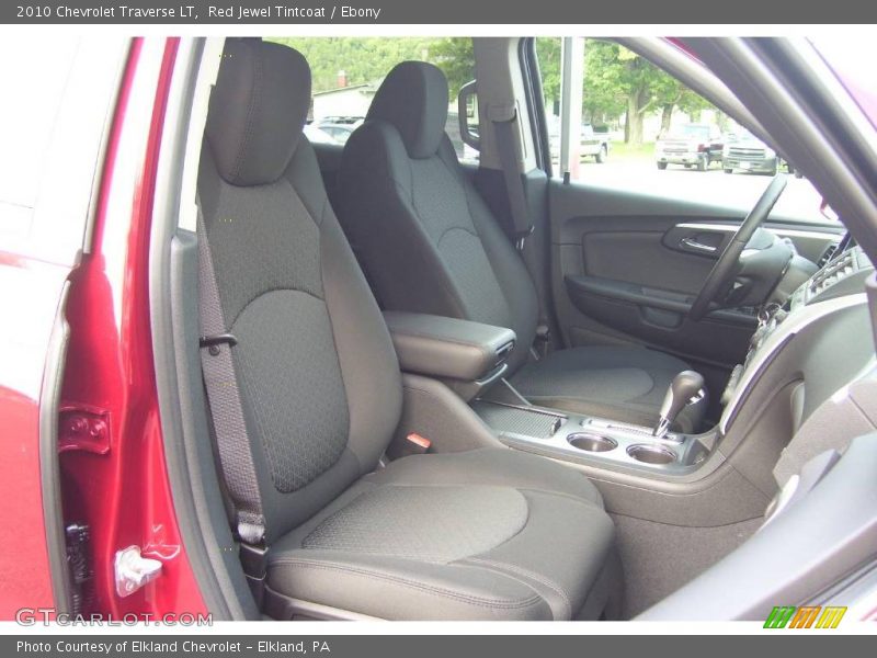 Red Jewel Tintcoat / Ebony 2010 Chevrolet Traverse LT