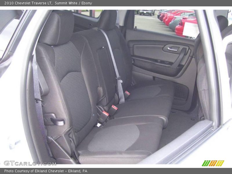 Summit White / Ebony 2010 Chevrolet Traverse LT