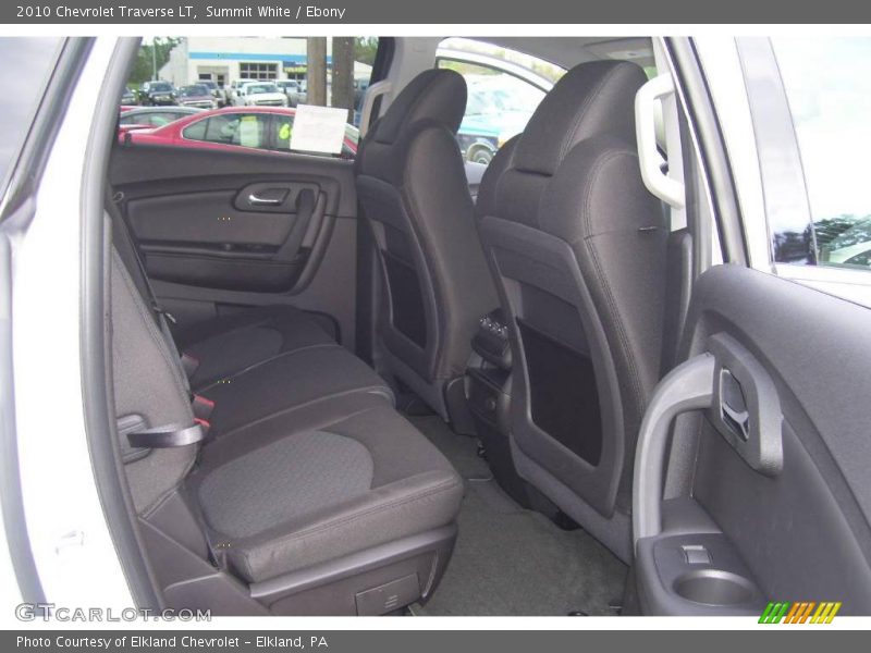 Summit White / Ebony 2010 Chevrolet Traverse LT