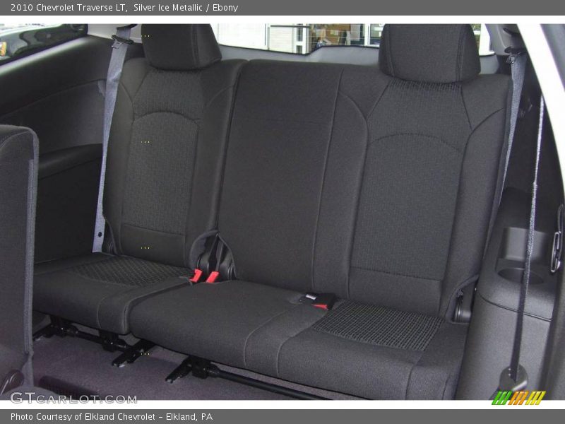 Silver Ice Metallic / Ebony 2010 Chevrolet Traverse LT