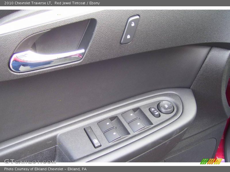 Red Jewel Tintcoat / Ebony 2010 Chevrolet Traverse LT