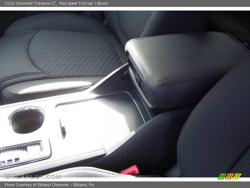 Red Jewel Tintcoat / Ebony 2010 Chevrolet Traverse LT