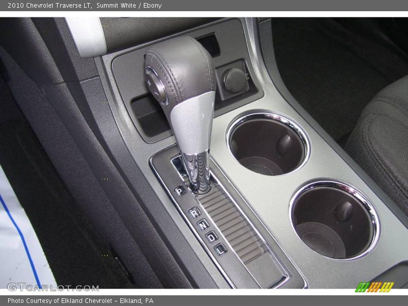 Summit White / Ebony 2010 Chevrolet Traverse LT