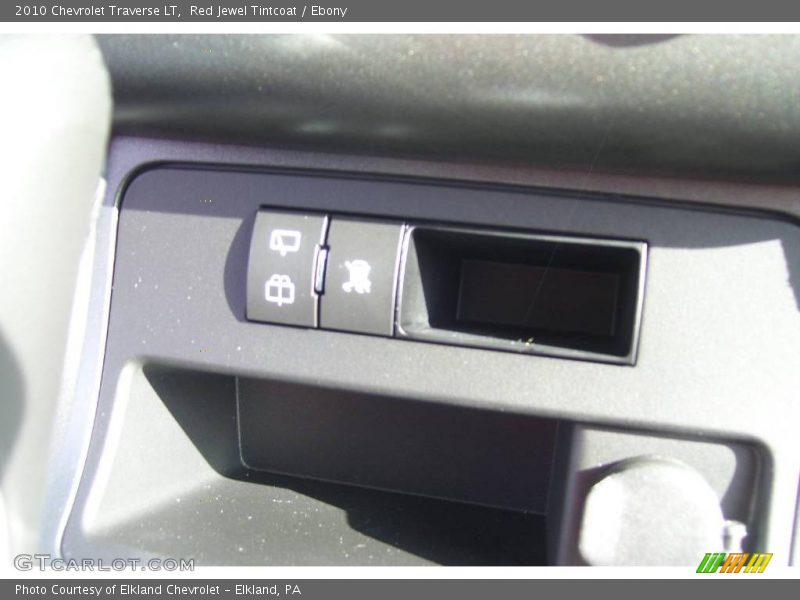 Red Jewel Tintcoat / Ebony 2010 Chevrolet Traverse LT