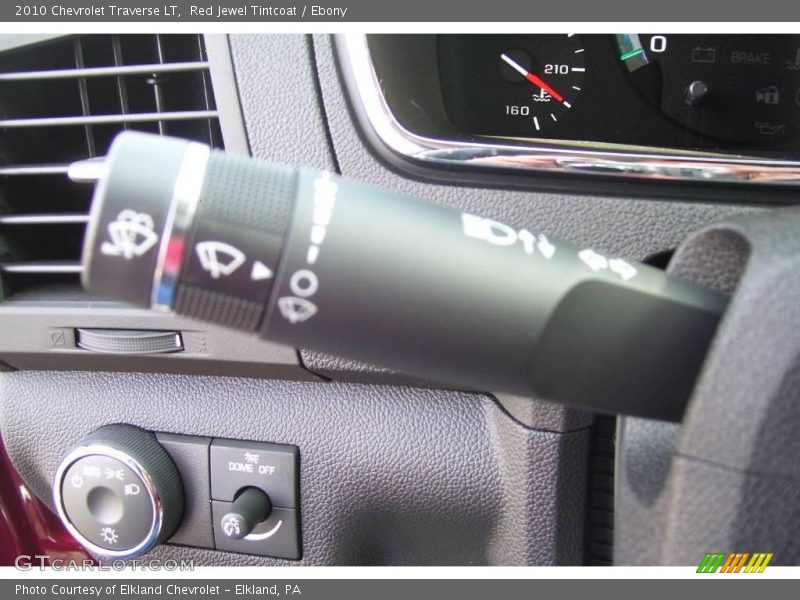 Red Jewel Tintcoat / Ebony 2010 Chevrolet Traverse LT
