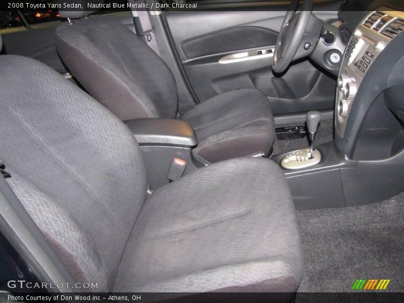 Nautical Blue Metallic / Dark Charcoal 2008 Toyota Yaris Sedan
