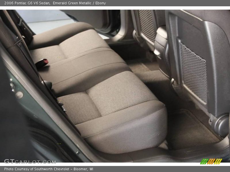 Emerald Green Metallic / Ebony 2006 Pontiac G6 V6 Sedan