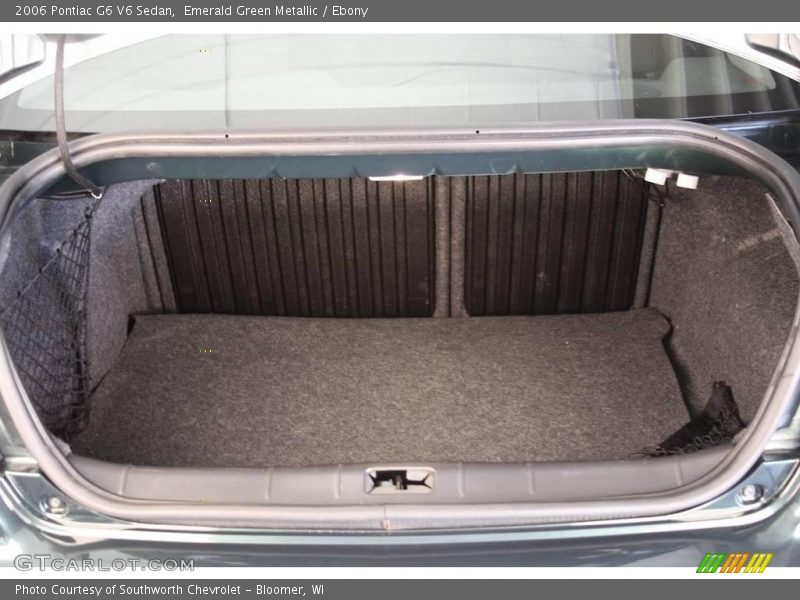 Emerald Green Metallic / Ebony 2006 Pontiac G6 V6 Sedan