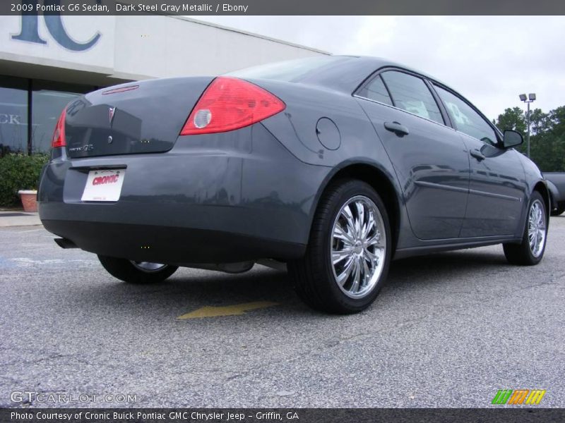 Dark Steel Gray Metallic / Ebony 2009 Pontiac G6 Sedan