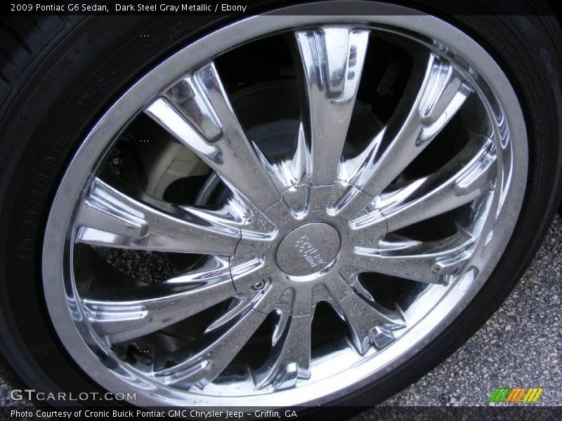 Dark Steel Gray Metallic / Ebony 2009 Pontiac G6 Sedan