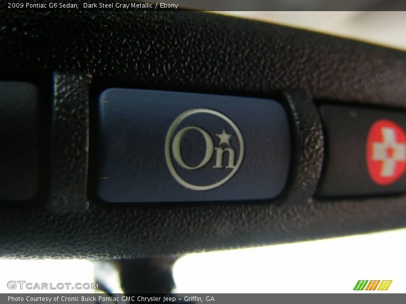 Dark Steel Gray Metallic / Ebony 2009 Pontiac G6 Sedan
