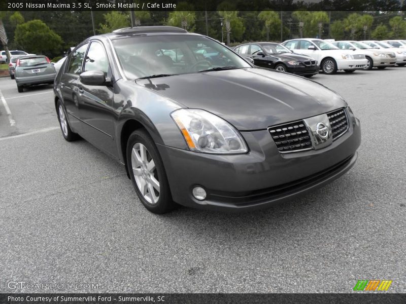 Smoke Metallic / Cafe Latte 2005 Nissan Maxima 3.5 SL