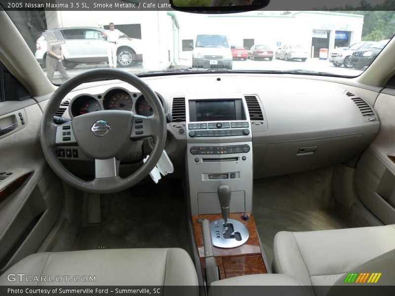 Smoke Metallic / Cafe Latte 2005 Nissan Maxima 3.5 SL