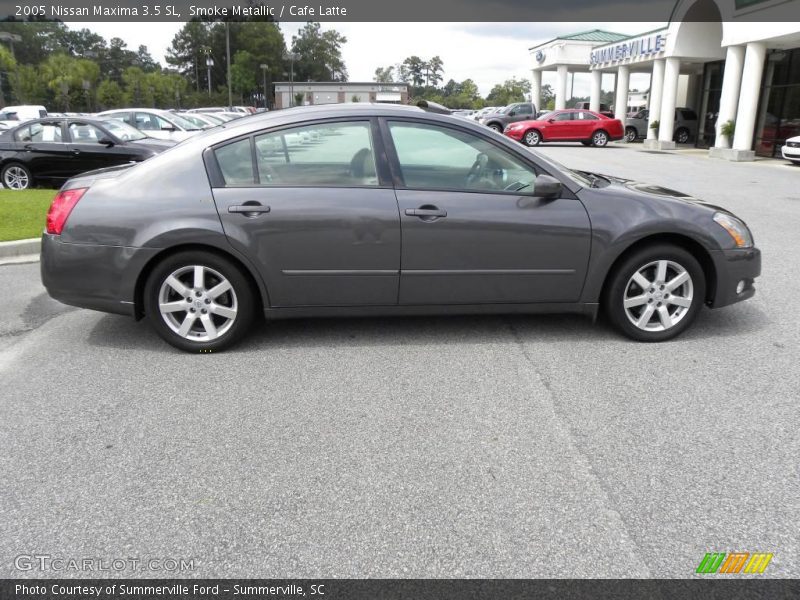 Smoke Metallic / Cafe Latte 2005 Nissan Maxima 3.5 SL