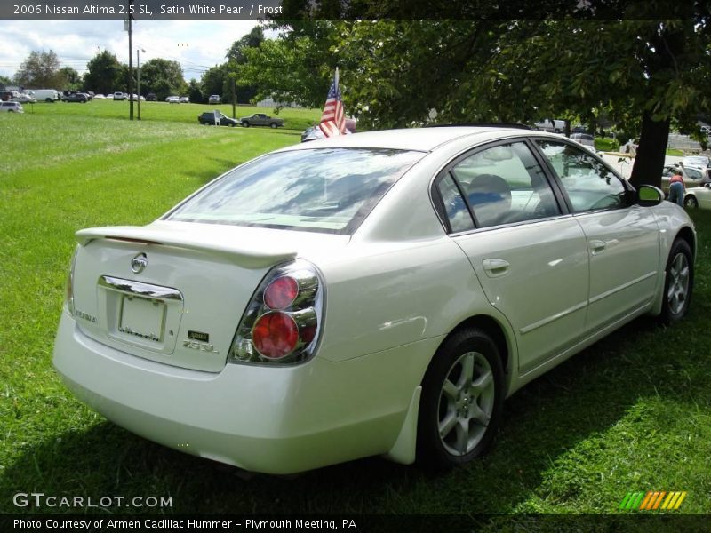 Satin White Pearl / Frost 2006 Nissan Altima 2.5 SL