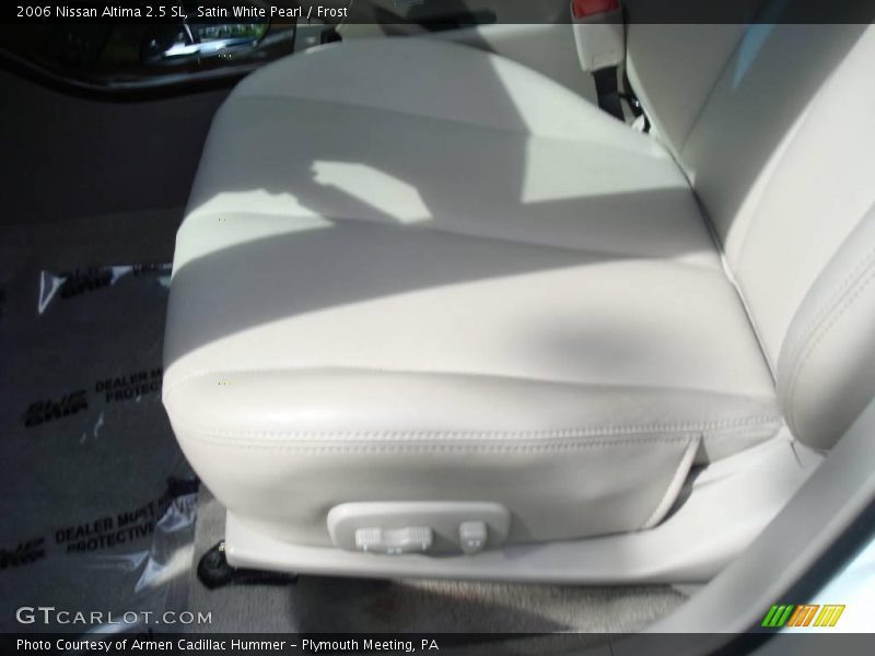 Satin White Pearl / Frost 2006 Nissan Altima 2.5 SL