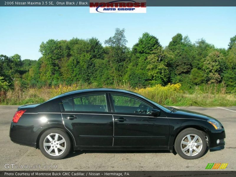 Onyx Black / Black 2006 Nissan Maxima 3.5 SE
