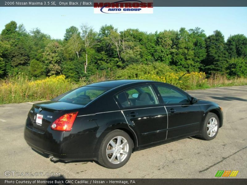 Onyx Black / Black 2006 Nissan Maxima 3.5 SE