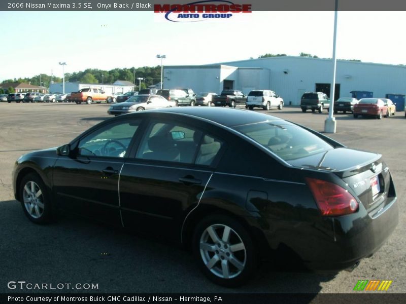 Onyx Black / Black 2006 Nissan Maxima 3.5 SE