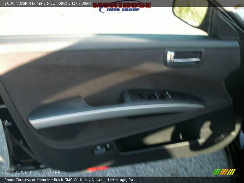 Onyx Black / Black 2006 Nissan Maxima 3.5 SE