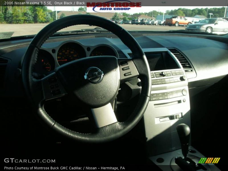 Onyx Black / Black 2006 Nissan Maxima 3.5 SE