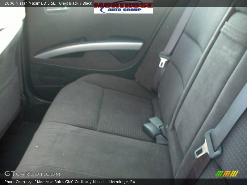 Onyx Black / Black 2006 Nissan Maxima 3.5 SE