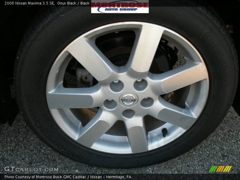 Onyx Black / Black 2006 Nissan Maxima 3.5 SE