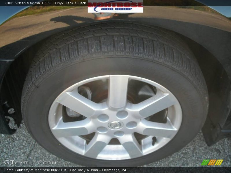 Onyx Black / Black 2006 Nissan Maxima 3.5 SE
