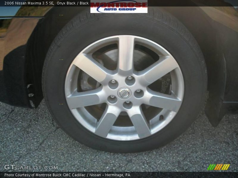 Onyx Black / Black 2006 Nissan Maxima 3.5 SE