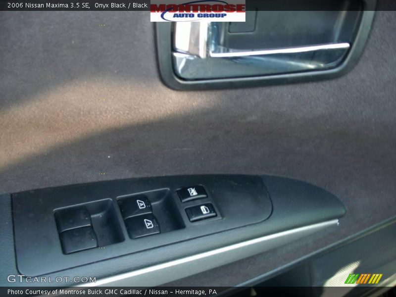Onyx Black / Black 2006 Nissan Maxima 3.5 SE