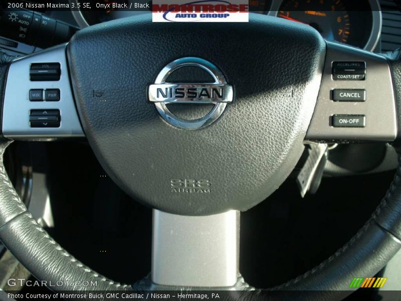 Onyx Black / Black 2006 Nissan Maxima 3.5 SE