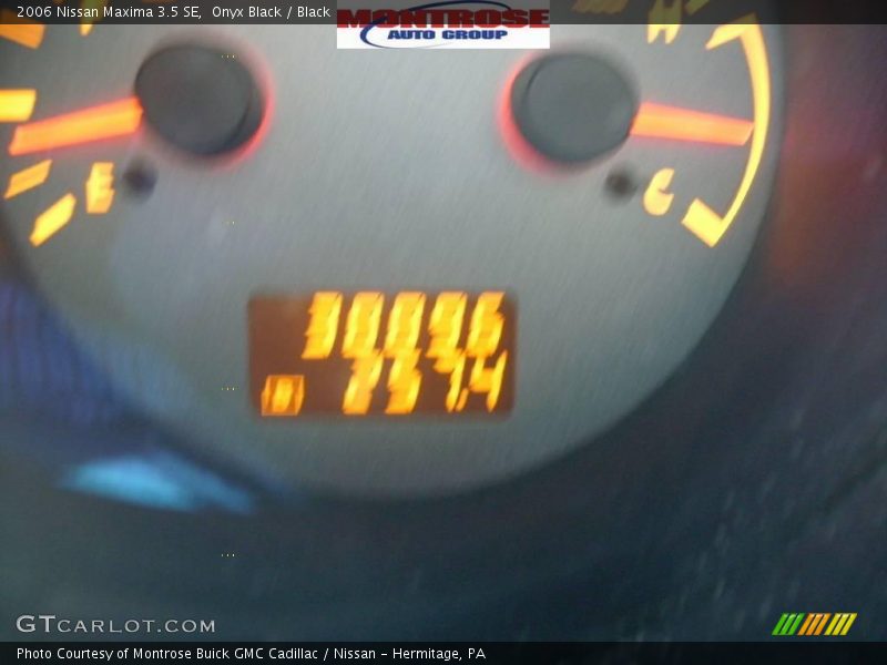 Onyx Black / Black 2006 Nissan Maxima 3.5 SE