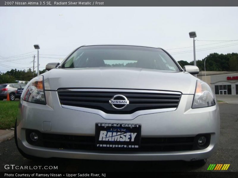 Radiant Silver Metallic / Frost 2007 Nissan Altima 3.5 SE