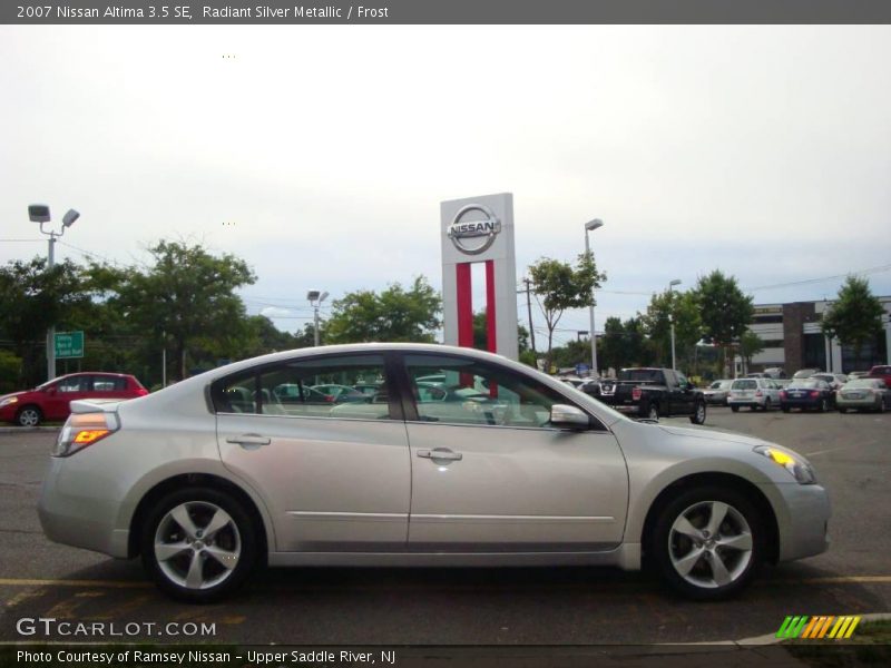Radiant Silver Metallic / Frost 2007 Nissan Altima 3.5 SE