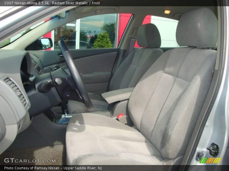 Radiant Silver Metallic / Frost 2007 Nissan Altima 3.5 SE