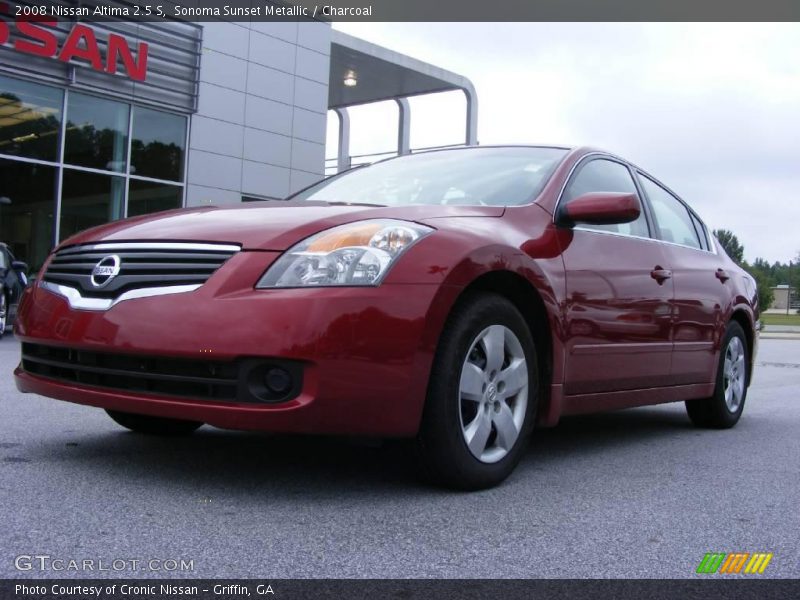 Sonoma Sunset Metallic / Charcoal 2008 Nissan Altima 2.5 S