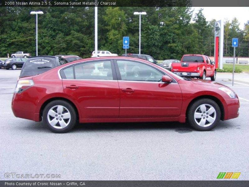 Sonoma Sunset Metallic / Charcoal 2008 Nissan Altima 2.5 S