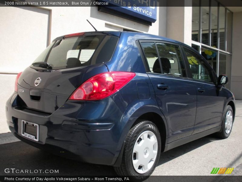 Blue Onyx / Charcoal 2008 Nissan Versa 1.8 S Hatchback