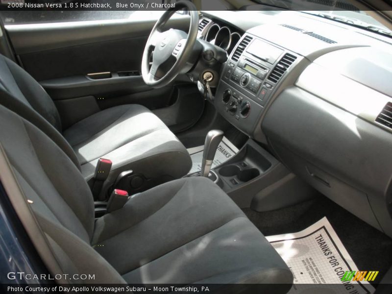 Blue Onyx / Charcoal 2008 Nissan Versa 1.8 S Hatchback